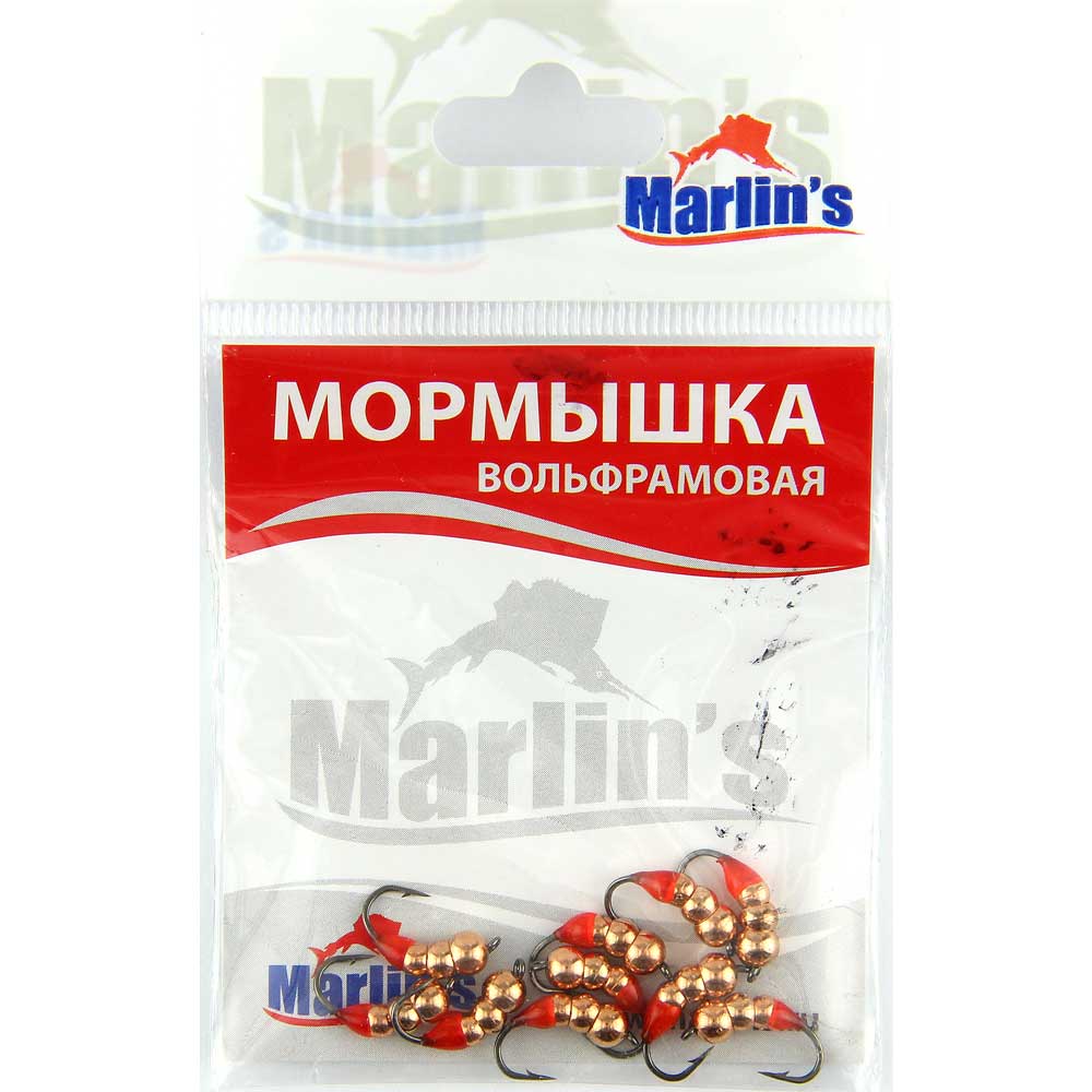 Мормышка вольфрам Marlin`s Мураш №3 (4,0мм 1,00гр) цв.МЕДЬ (уп.- 10шт), 7303-999