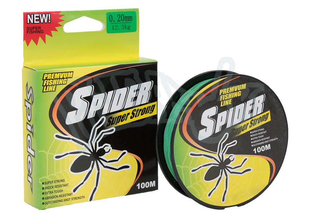 Леска плетенка SPIDER 100m (0,30)