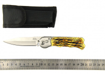 Нож складной ручка кость кноп. 20см 603