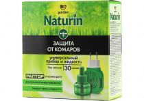 НАТУРИН Комплект прибор унив.+жидкость от комаров без запаха 30 ночей (NI001)